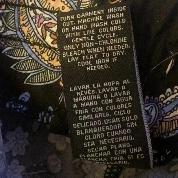 🆕Zac & Rachel Multi-Prints Wide Leg Palazo Pants L🆕 - Picture 8 of 12